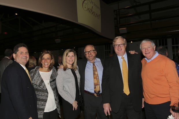 Larry and Sharon Carrico, Kelly Harbaugh, Dr. Joseph Olk, Rich Rafuse, Bob Menendez